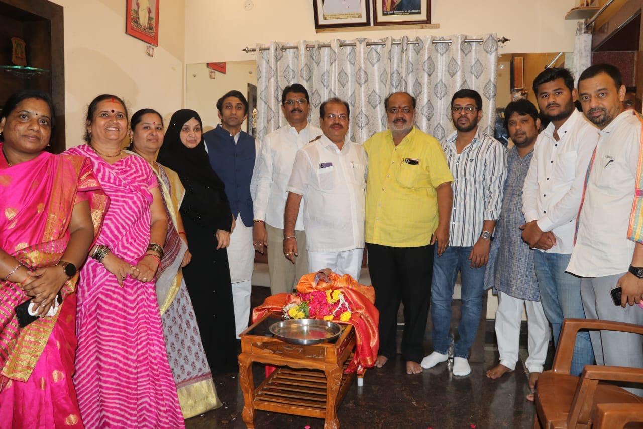 Inauguration of work at Gokul Nagar