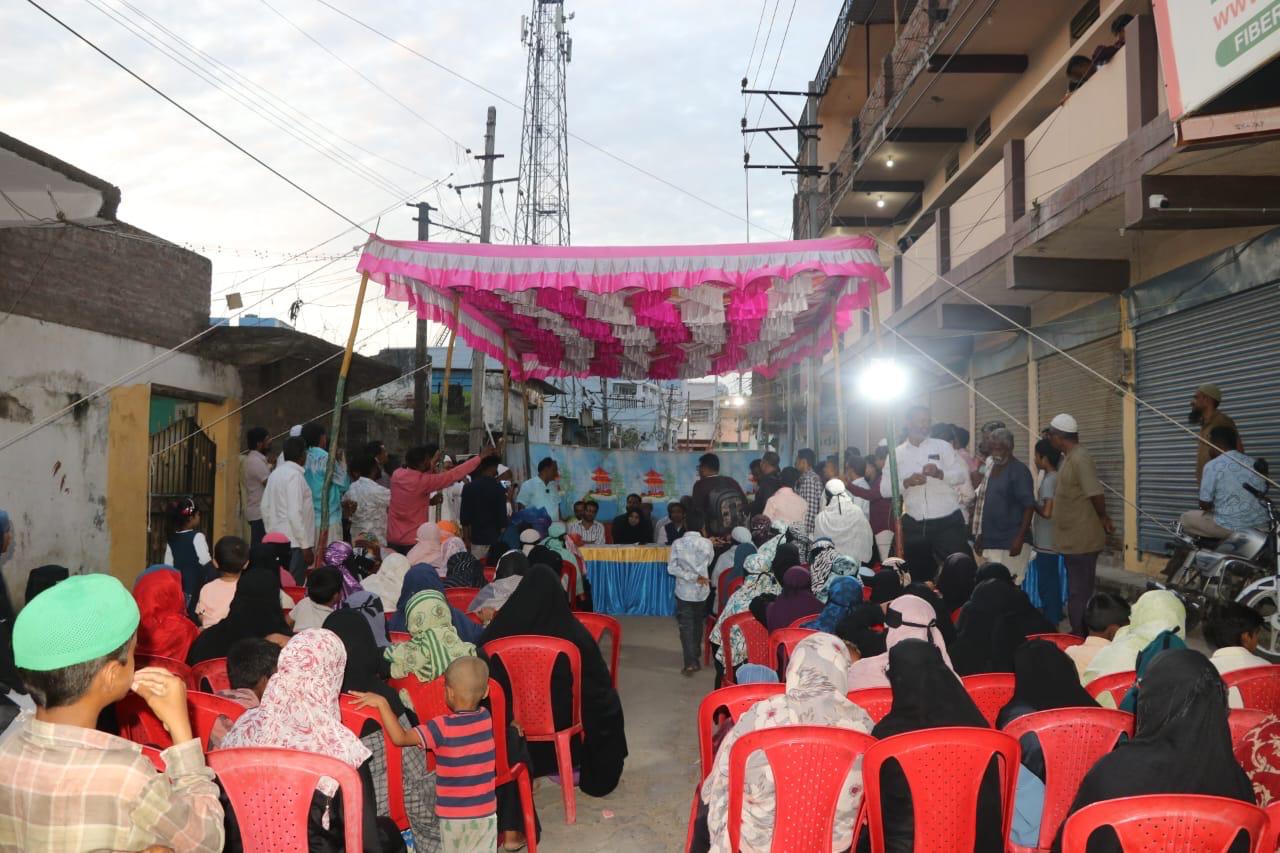 Inauguration of work at ward no 20