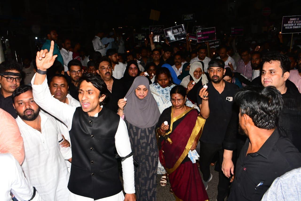 WAQF amendment bill protest