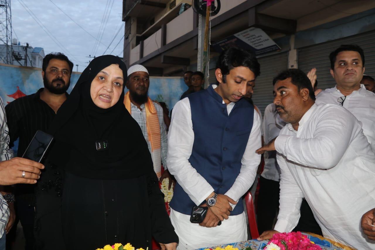 Inauguration of work at ward no 20