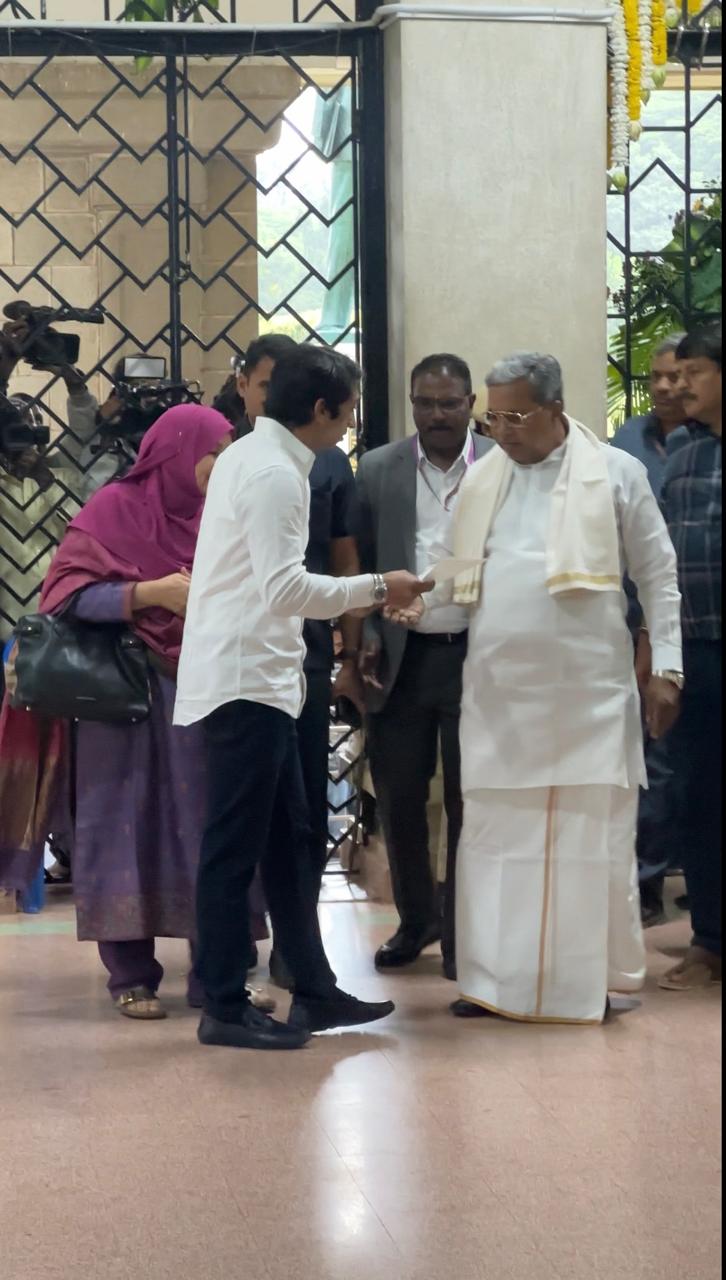 Memorandum to Honourable CM shri Siddharmiah Ji and Honourable speaker Shri UT Khader ji to bring a law to stop hate speech across the state